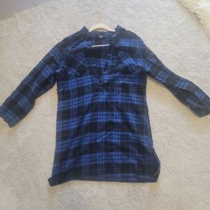 Blue and Black Shirt/Dress